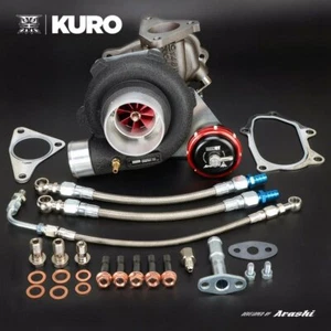 KURO Ball Bearing Turbo GTX3067R GEN2 0.57 A/R For Subaru Impreza WRX STi EJ20 - Foto 1 di 6