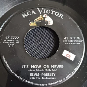Elvis Presley – It's Now Or Never / A Mess Of Blues (RCA 47-7777) - Imagen 1 de 2