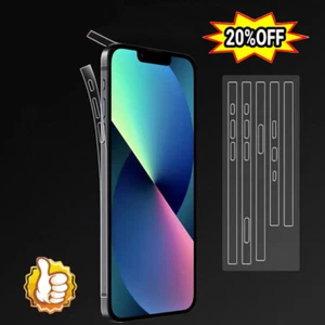 For iPhone 15/Plus/Pro/Pro Max Side Frame Film Skin Anti-Scratch Border Sticker^ - Zdjęcie 1 z 10