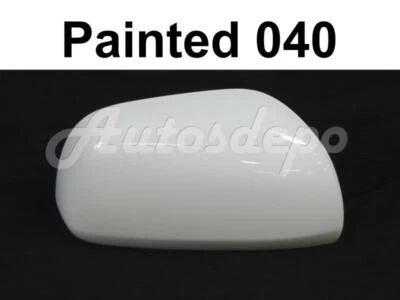 Capa espelhada pintada super branca (040) destro para TOYOTA RAV4 2006-2012 - Imagem 1 de 3