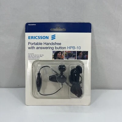 Ericsson HPB-10 Portable Handsfree with answering button earphone for T28.  #C7 - Image 1 of 4