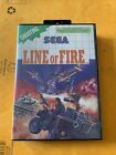 Sega Master System Line Of Fire PAL - Complete - CIB - Rare Retro - Good