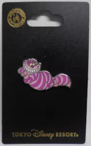Disney Pin Japan TDL Walt Disneys Alice im Wunderland Grinsenkatze Pin Neu - Bild 1 von 4