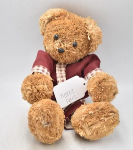 Vintage Sage Wooden Bristle Teddy Bear – 30cm - Picture 1 of 24