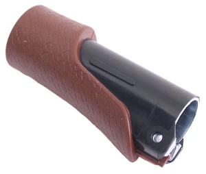 Gazelle handvat rechts 105mm - bruin - Imagen 1 de 2