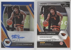 2021-22 Panini Prizm Draft Picks Blue /149 Ethan Thompson #DP-ETH Auto