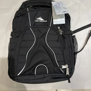High Sierra Swerve Computer Laptop Backpack Black One Size 53665-1041 NWT - Picture 1 of 4