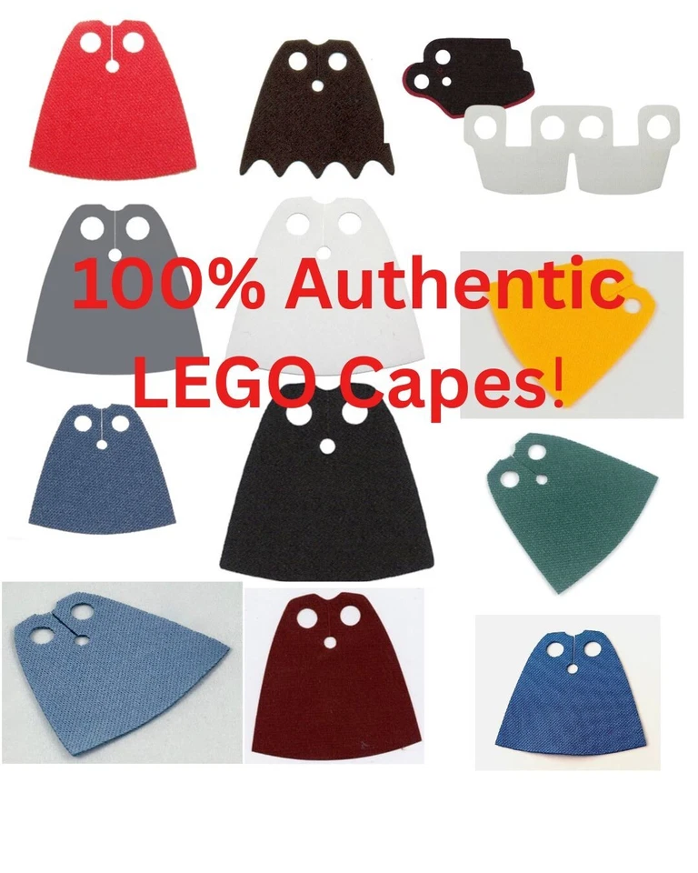 Genuine LEGO Cape Minifigure Capes Lot Cloth Fabric Star Wars NEW! - YOU PICK - Image 1 of 1