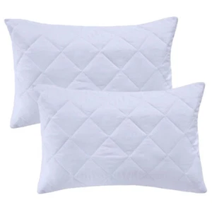 Quilted Pillows 2x 4x Pack Hotel Quality Bounce Back Deep Filled Pillows 29x19'' - Picture 1 of 12