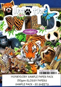 INTO THE WILD Hunkydory Little Book Sample Pack LBK311 Full Glossy Prints - Bild 1 von 6