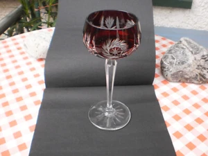 alter Bleiglasrömer mit Handschliff -selten - Bild 1 von 2