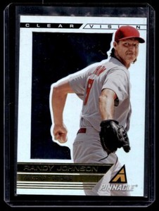 2013 Pinnacle Clear Vision Pitching Complete Game Randy Johnson Arizona
