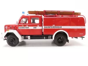 (ID0716) Minichamps 30566-54995 Magirus Deutz TLF 16 "Hannover Bahnfeuerwehr"... - Picture 1 of 7