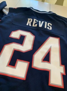 New England Patriots Darrelle Revis #24 Nike On Field Jersey Youth Women’s Med - Picture 1 of 5
