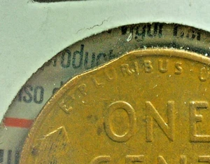 CINCO DE MAYO EVENT BEGINS-U.S. 1944 WHEATBACK "CLIP" ERROR 1c KM#132 - Picture 1 of 4