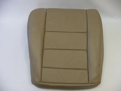 Ford F250 F350 Lariat 2002 2003 parte inferior del conductor cubierta de asiento de cuero bronceado Foto 1 de 4
