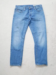 Todd Snyder slim stretch selvedge jeans blue 32x30 (fits 33x29) EUC! - Picture 1 of 11
