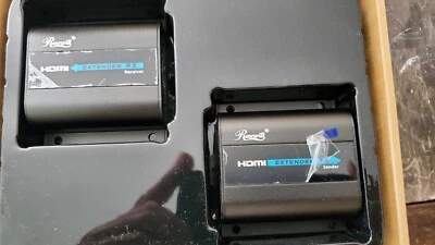 Rosewill HDMI Over CAT5/CAT6 Extender with Power Over Cable - 165 ft. (50m) - Image 1 of 4