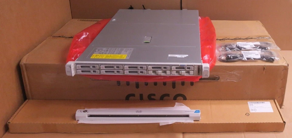New Cisco HyperFlex HX-E-220M5SX Edge 2x 12C Gold 6246 128GB RAM 7.92TB Storage - Image 1 of 4