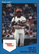 1989 Rochester Red Wings ProCards #1658 Juan Bell