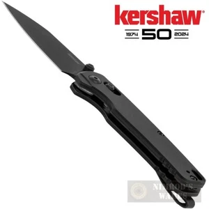 Kershaw BEL AIR Folding KNIFE 3.1" CPM Magnacut KVT Bearings 6105BLK FAST SHIP - Picture 1 of 5