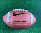 Nike Vapor One 2.0 Football Official Size High School NFHS Leather Brown 13 LBS