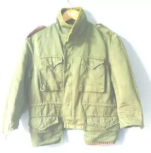 Women Jacket Olive Green - Zip & Buttons Italian Design by (+)people brand - Foto 1 di 8