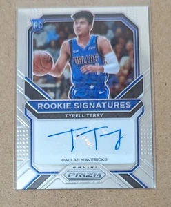 2020-21 Prizm Tyrell Terry Signatures Rookie Auto Autograph RC #RS-TTY - Picture 1 of 2