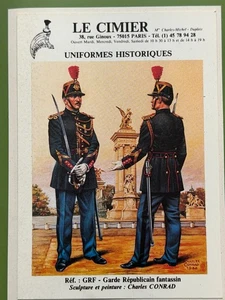 Le Cimier  - Republican Guard Infantryman                         90mm Metal GRF - Picture 1 of 1