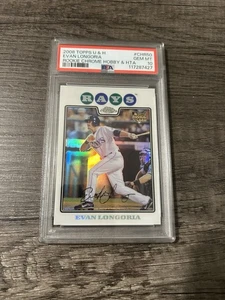 2008 Topps Update HTA Refractor Evan Longoria RC PSA Gem MT 10 Pop 5 Super Rare - Picture 1 of 2