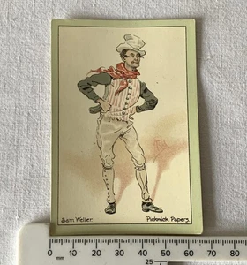 Tarjeta de cigarrillo Player's Navy Cut X10 1914 PERSONAJES DE DICKENS SAM WELLER - Imagen 1 de 2