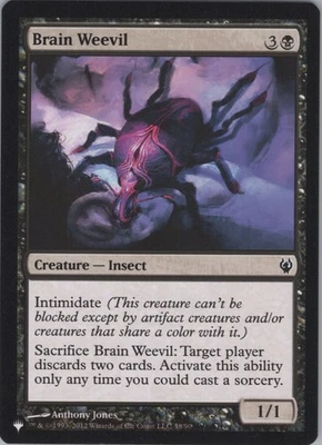MTG Normal Brain Weevil C The List Reprints 58/90 NM - Image 1 of 2
