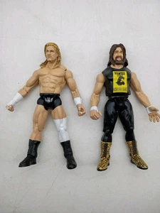 Jakks WWF WWE Titan Tron Live Wrestling scene famose 2 Cactus Jack Triple H HHH - Foto 1 di 5
