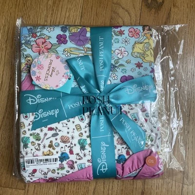 Manta de patoo LUXETTE con volantes POSH PEANUT Princesas y princesas de Disney Friends Foto 1 de 3