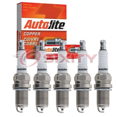 5 bujías Autolite núcleo de cobre para Acura TL 1995-1998 2,5 L L L5 oz Foto 1 de 4