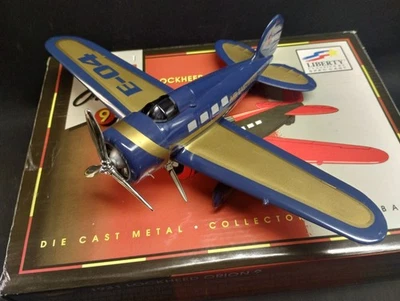 Liberty Classics AIR EASTWOOD 1931 Lockheed Orion 9 Diecast Airplane Bank In Box - Image 1 of 4