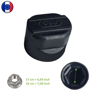 2x Bouchons Cache Écrous 17 ou 18 mm Protection Trottinette Électrique - Imagen 1 de 16