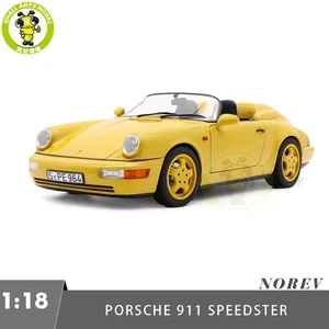 1/18 Porsche 911 Speedster NOREV 187130 Speed Yellow Diecast Model Car - Picture 1 of 15