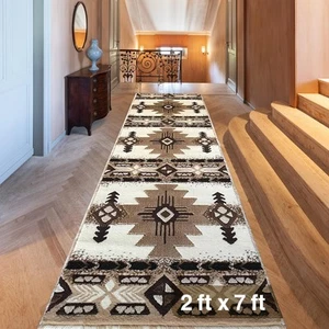 South West Native American Area Rug C318 - Easy Clean, Thick, Soft, Durable N... - Picture 1 of 7