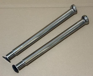 2 patas de escritorio Ikea Galant plateadas 400.574.57 patas A cromadas usadas - Imagen 1 de 4