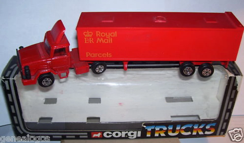Corgi Leyland Semi Rimorchio Royal Mail Post Poste Ptt - Immagine 1 di 1