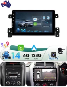 6G+128G Carplay Android 14 For Suzuki Grand Vitara 2005-15 Radio Stereo GPS Navi - Picture 1 of 24