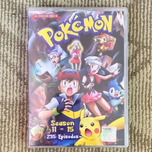 DVD Anime POKEMON Season 11-15 TV Series (235 Episodes) English Dub All Region - Imagen 1 de 6