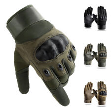 Tactical Gloves Knuckle Protection Touchscreen For Army Training Security Patrol