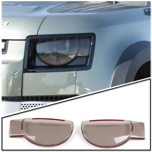 Blackout Headlight Cover Headlamp Shell For Land Rover Defender 90 110 2020-2022 - Picture 1 of 9