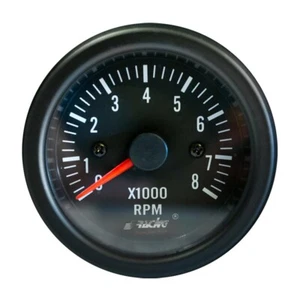 Simoni Racing manometro strumento Contagiri 0-8000 RPM Black line 52mm - Foto 1 di 1