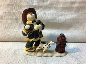 Boyds Bear Snow Dooodes Feuerwehrmann Bob Spot Check Weihnachten 1E Figur 36527 - Bild 1 von 4