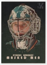 2008-09 In The Game Between Pipes Masked Men Evgeni Nabokov /5 #MM-18 R86