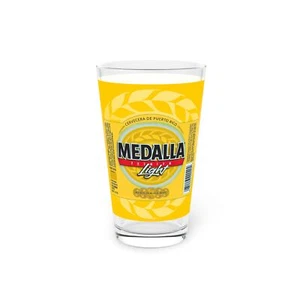 Medaglia birra leggera - vetro da pinta, 16 oz - Foto 1 di 5