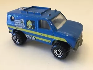 Hot Wheels 1990 Simpsons Family Camper Scene Machine Baja Breaker #9113 - Picture 1 of 9